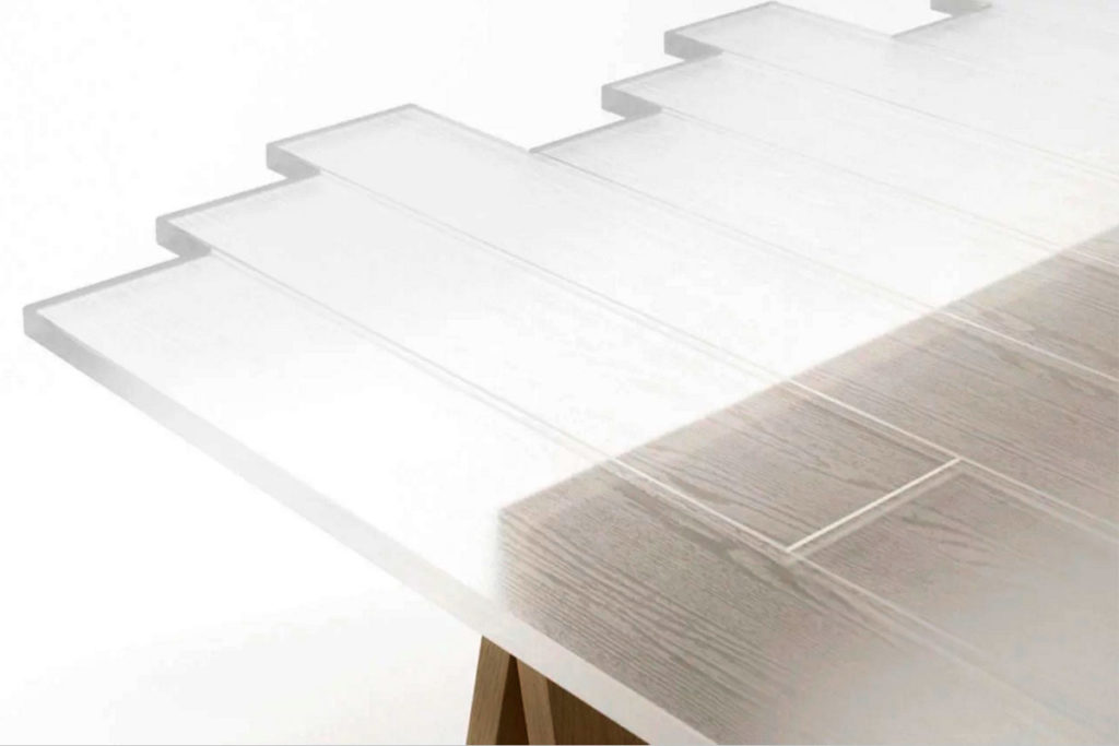 Madera transparente